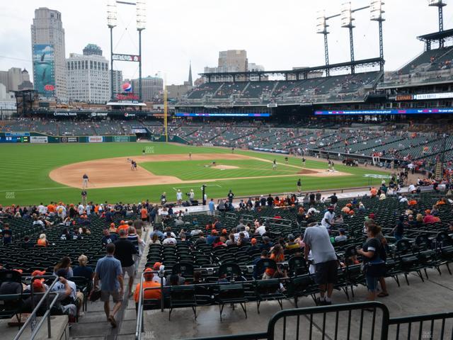 Comerica Park - Section Tiger Den 135 C Seat View