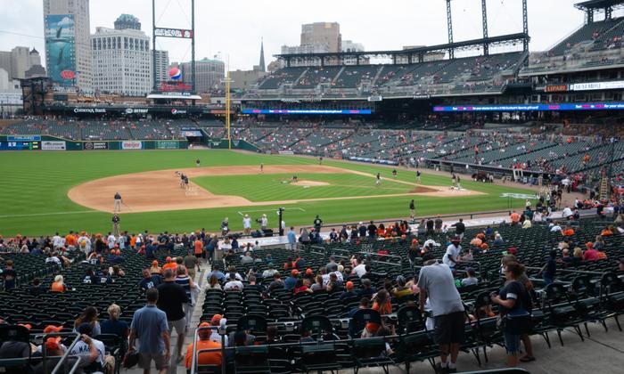 Comerica Park - Section Tiger Den 135 C Seat View