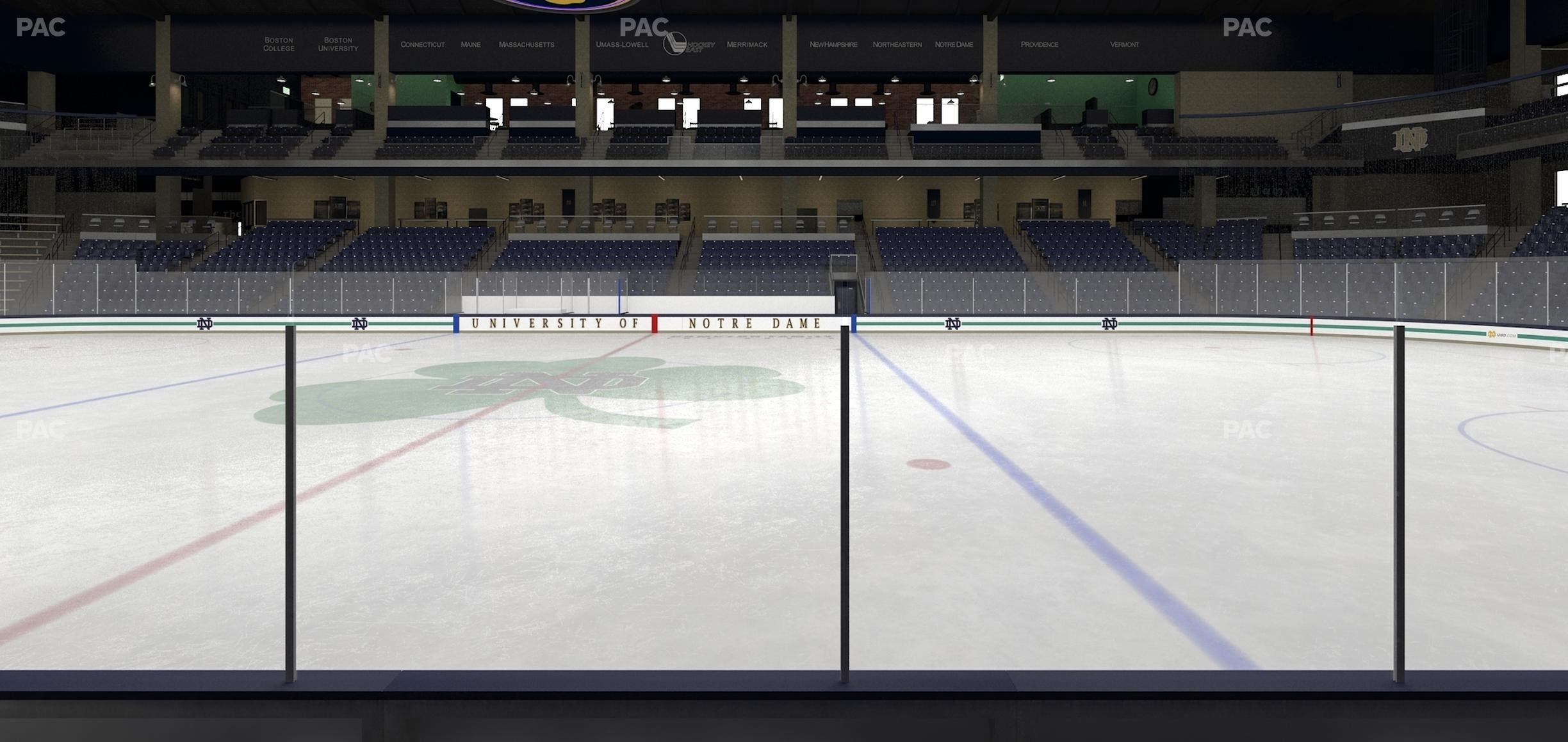 Compton Family Ice Arena - Section 10 Seat View