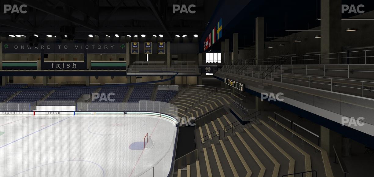 Compton Family Ice Arena - Section 101 Seat View