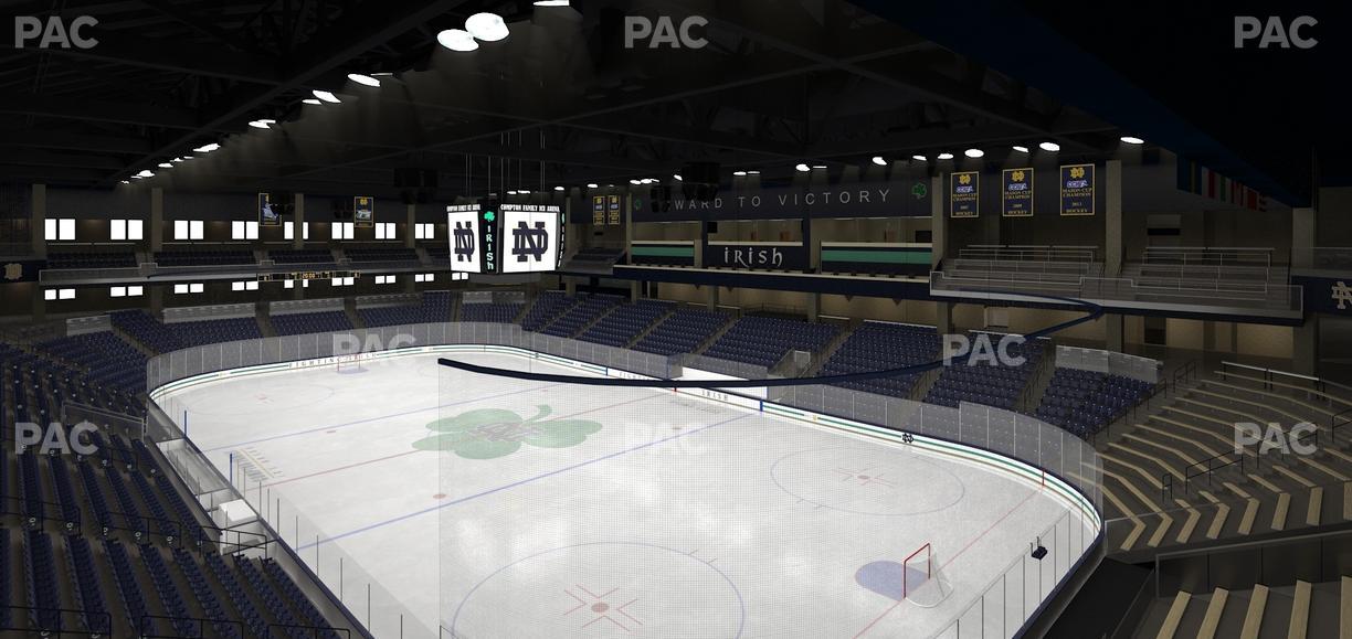 Compton Family Ice Arena - Section 102 Seat View