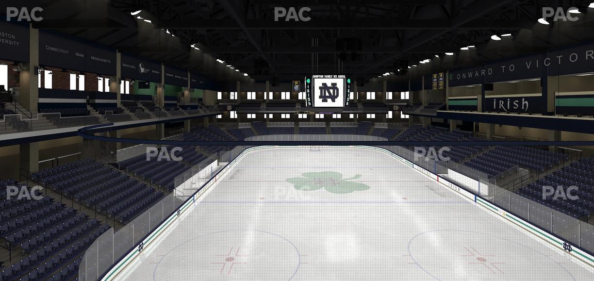Compton Family Ice Arena - Section 103 Seat View