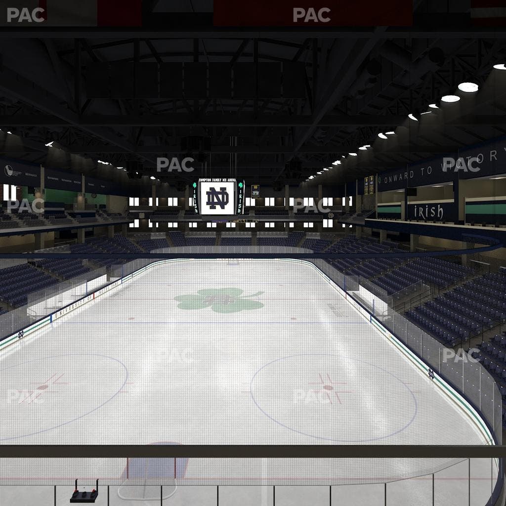 Compton Family Ice Arena - Section 104 Seat View