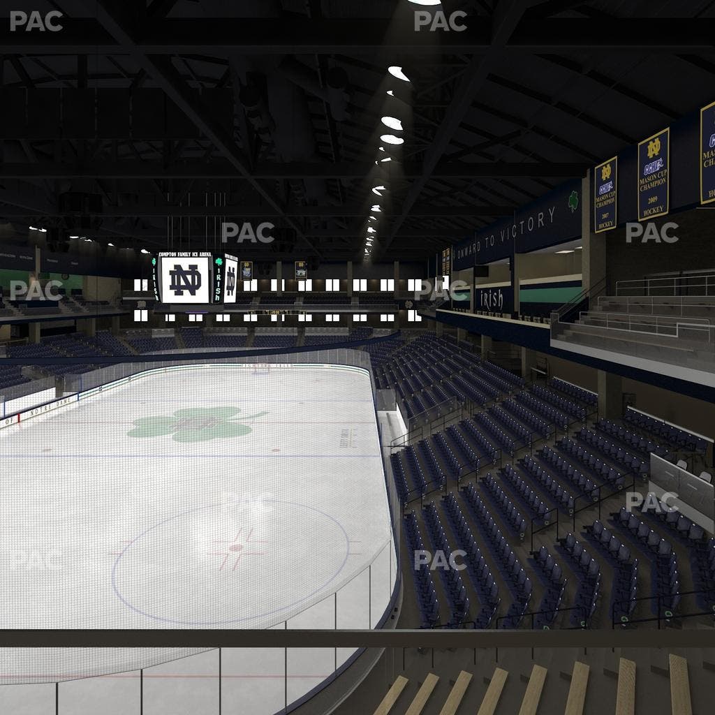 Compton Family Ice Arena - Section 105 Seat View