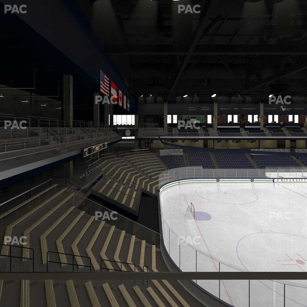 Compton Family Ice Arena - Section 106 Seat View