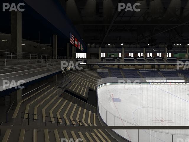 Compton Family Ice Arena - Section 106 Seat View