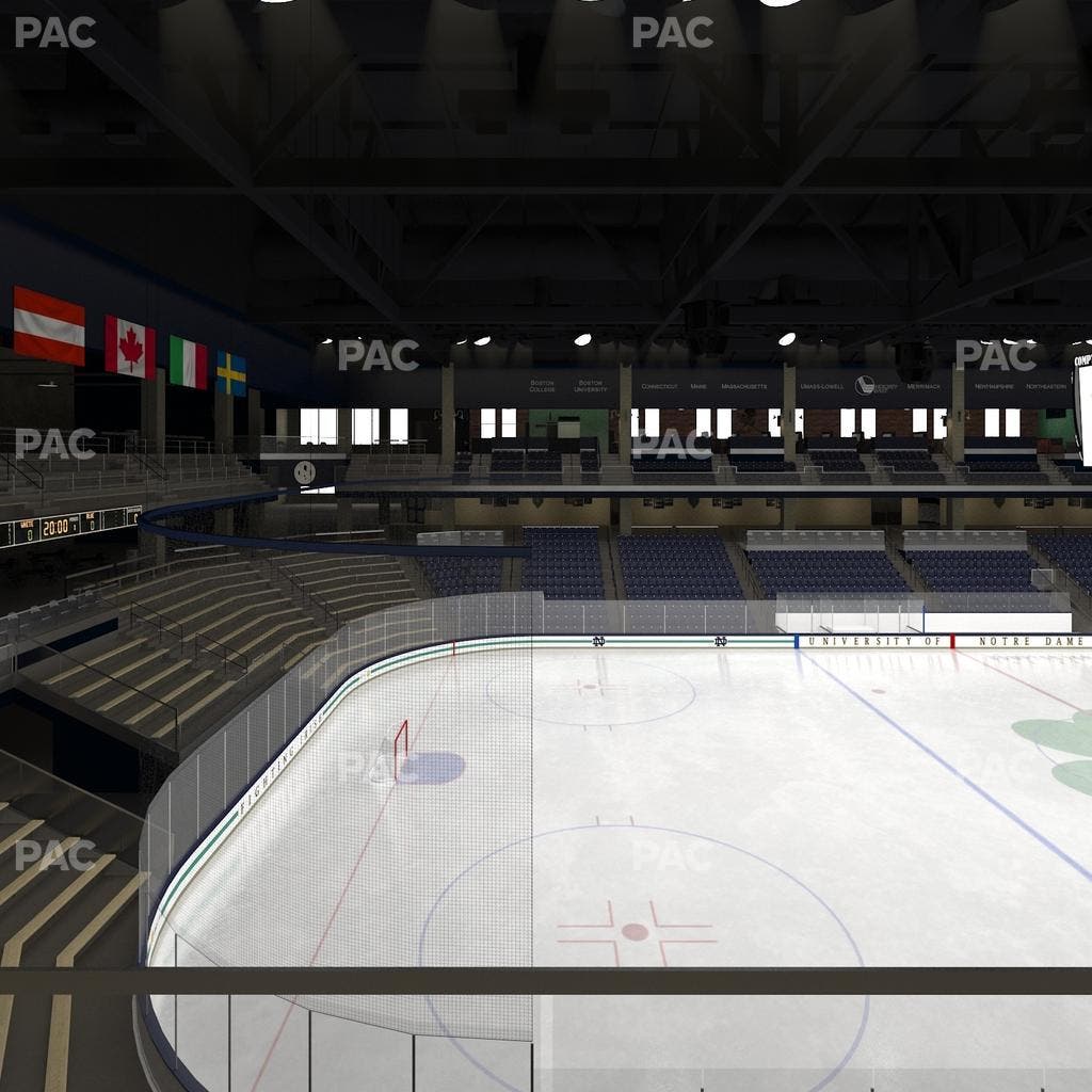 Compton Family Ice Arena - Section 107 Seat View