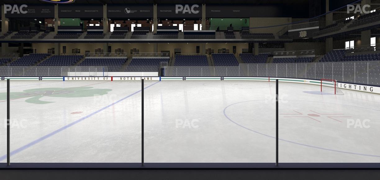 Compton Family Ice Arena - Section 11 Seat View