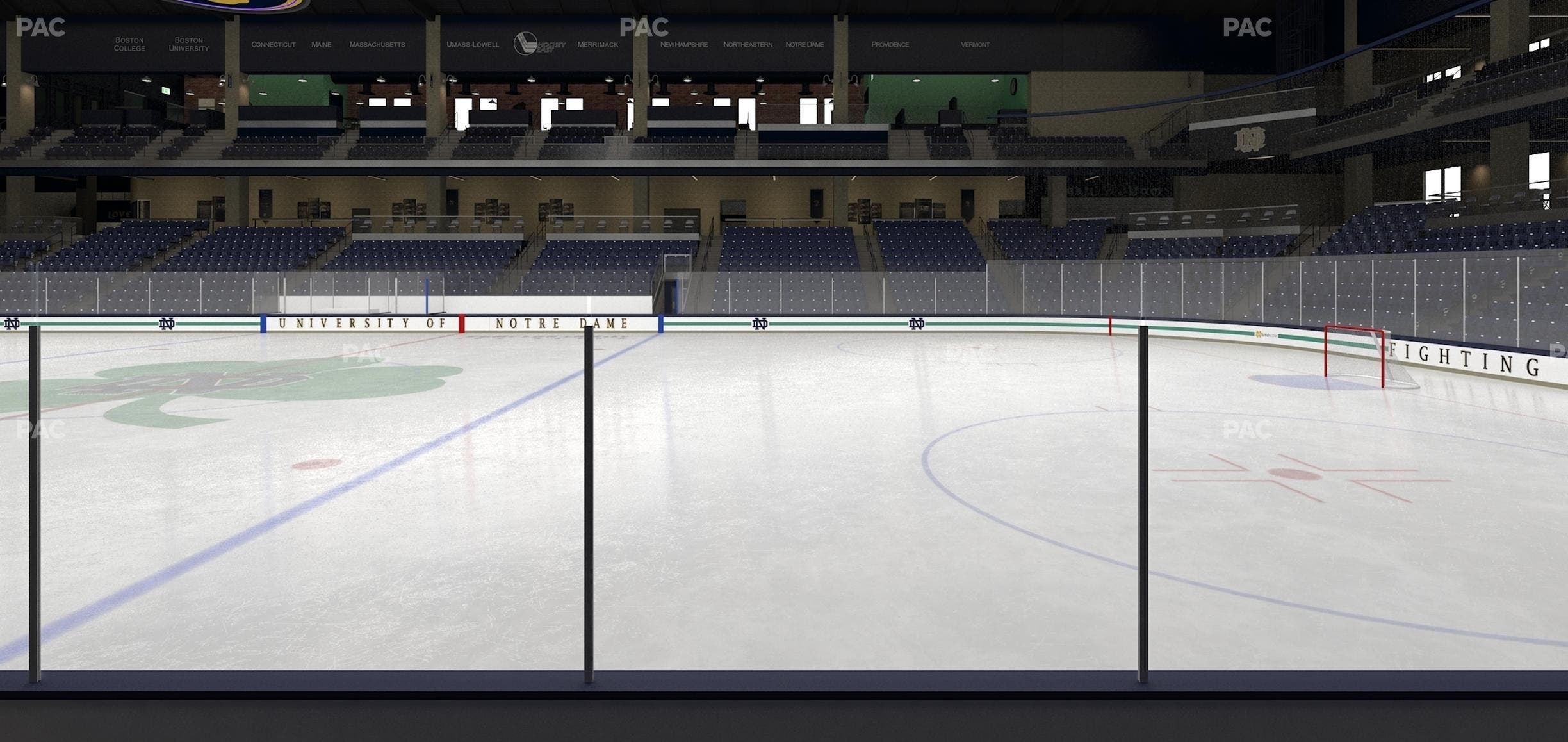 Compton Family Ice Arena - Section 11 Seat View