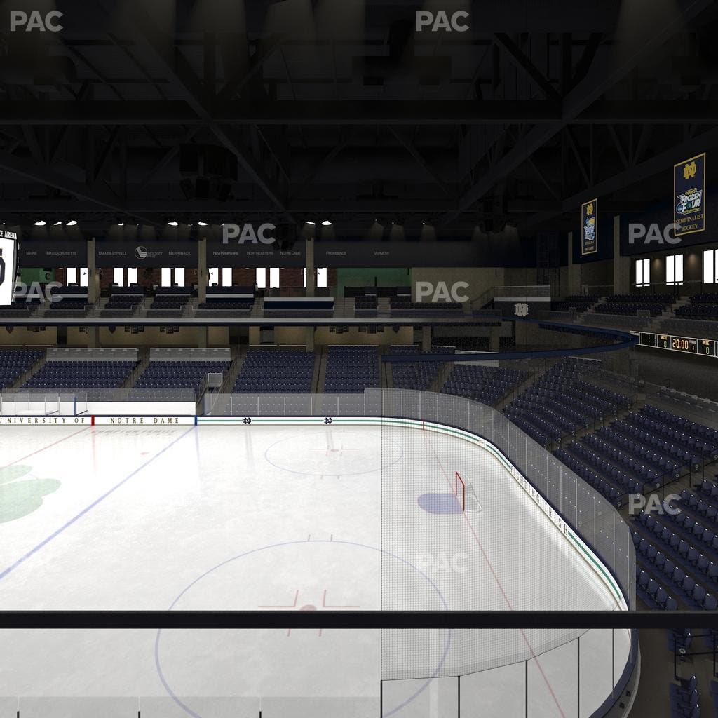Compton Family Ice Arena - Section 111 Seat View
