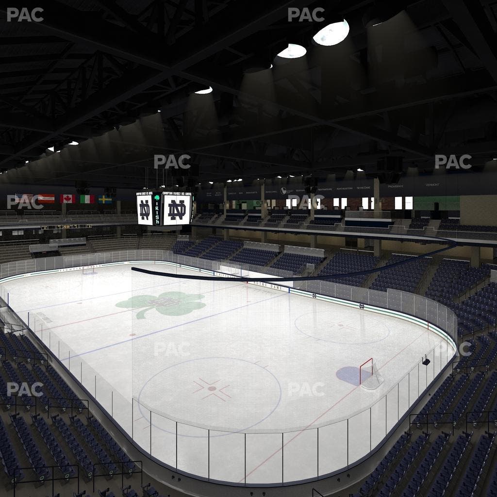 Compton Family Ice Arena - Section 112 A Seat View