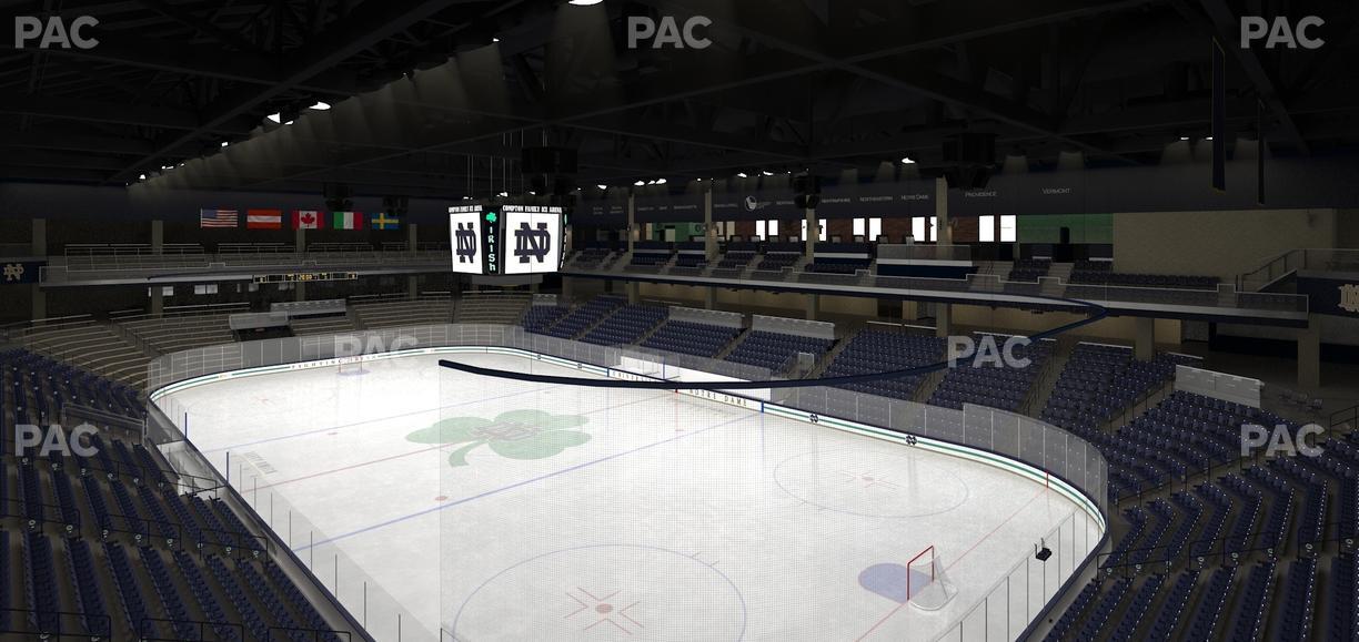 Compton Family Ice Arena - Section 112 A Seat View