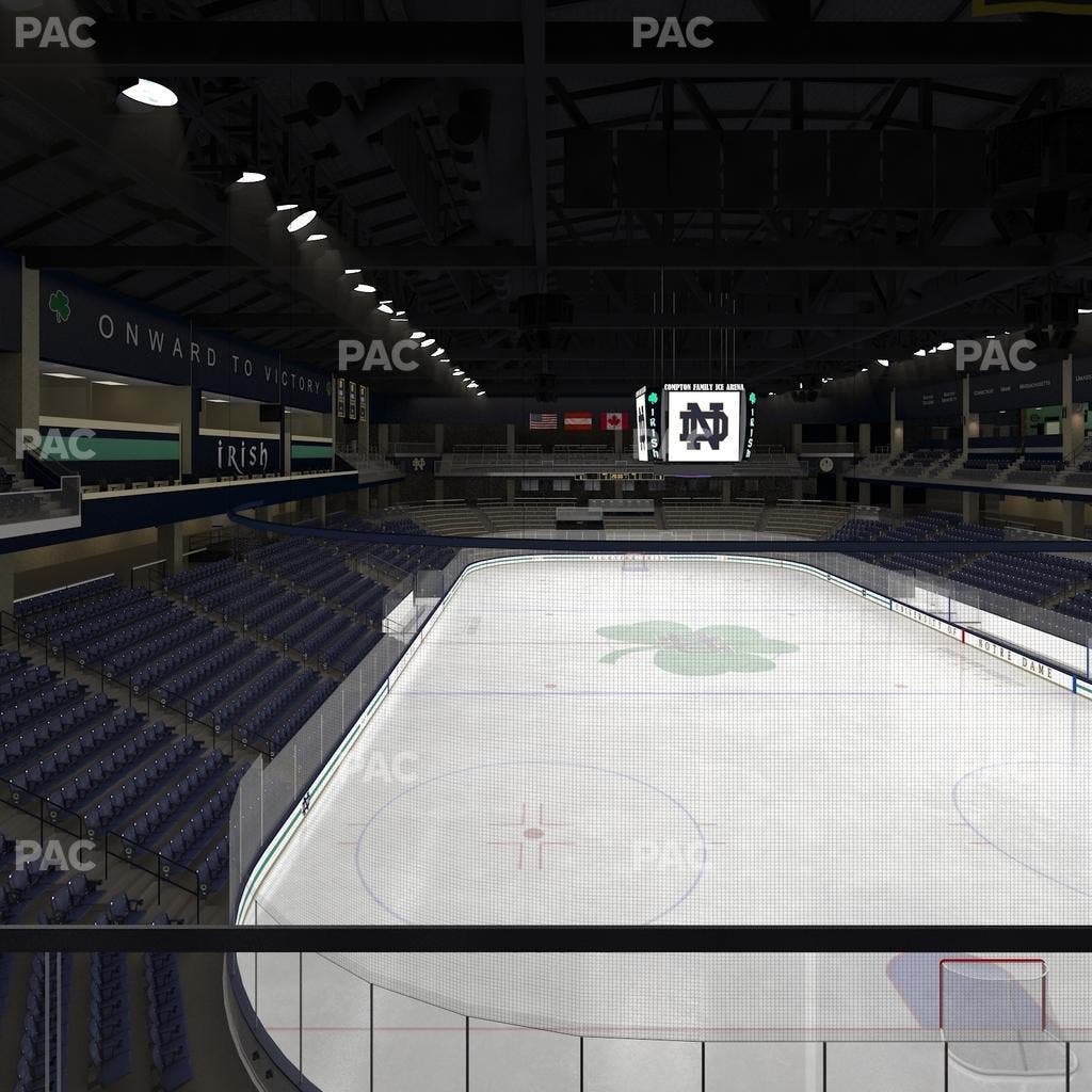 Compton Family Ice Arena - Section 114 Seat View