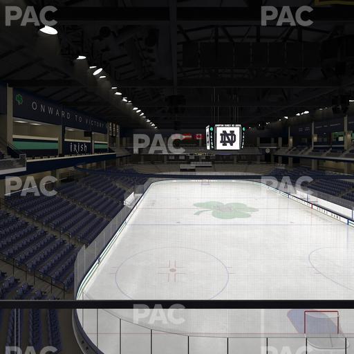 Compton Family Ice Arena - Section 114 Seat View