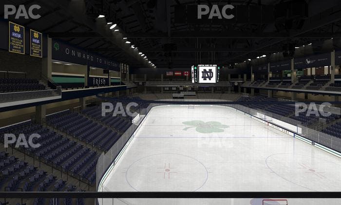 Compton Family Ice Arena - Section 114 Seat View