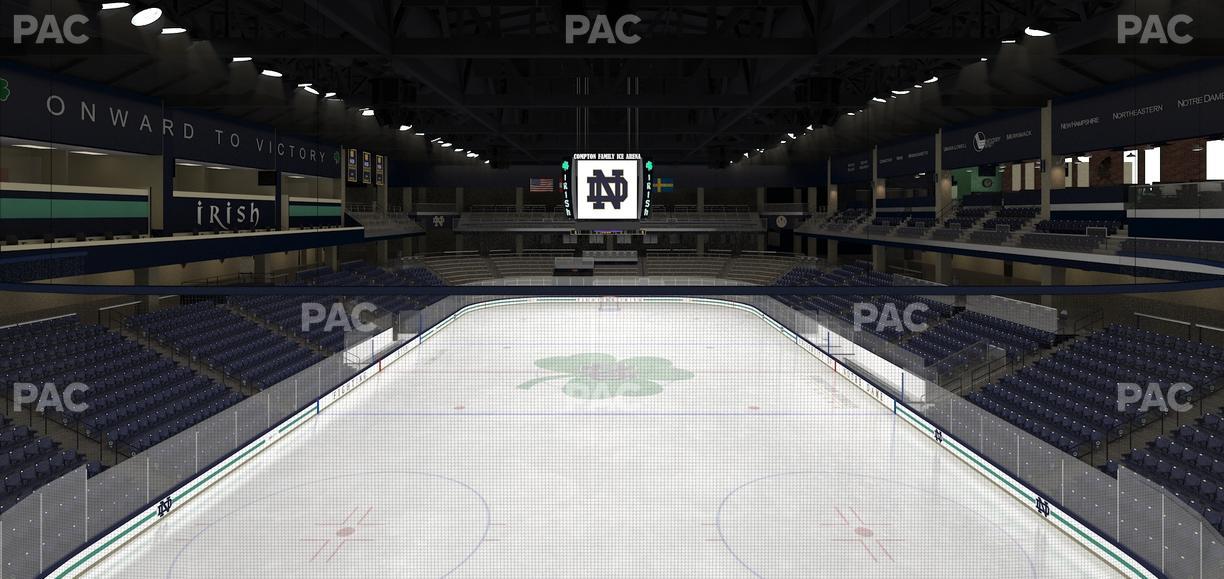 Compton Family Ice Arena - Section 115 Seat View