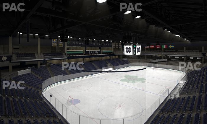 Compton Family Ice Arena - Section 117 A Seat View