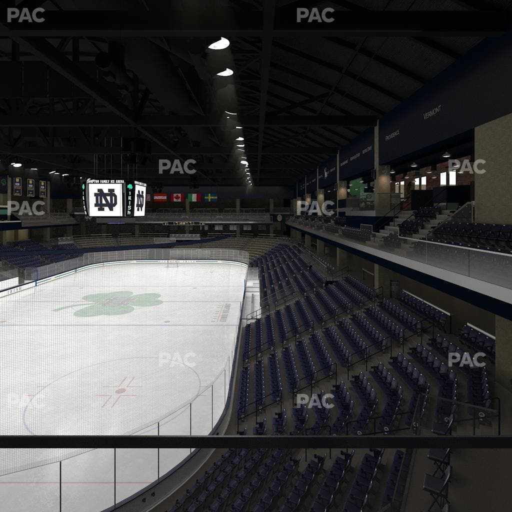 Compton Family Ice Arena - Section 117 Seat View