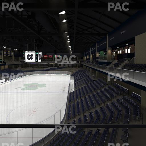 Compton Family Ice Arena - Section 117 Seat View