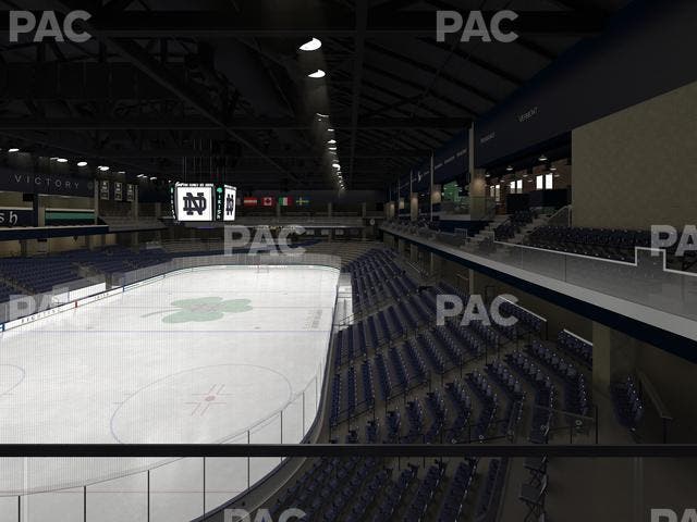 Compton Family Ice Arena - Section 117 Seat View