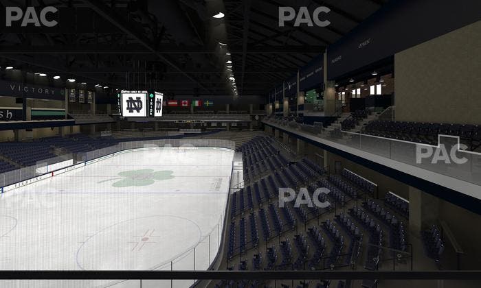 Compton Family Ice Arena - Section 117 Seat View