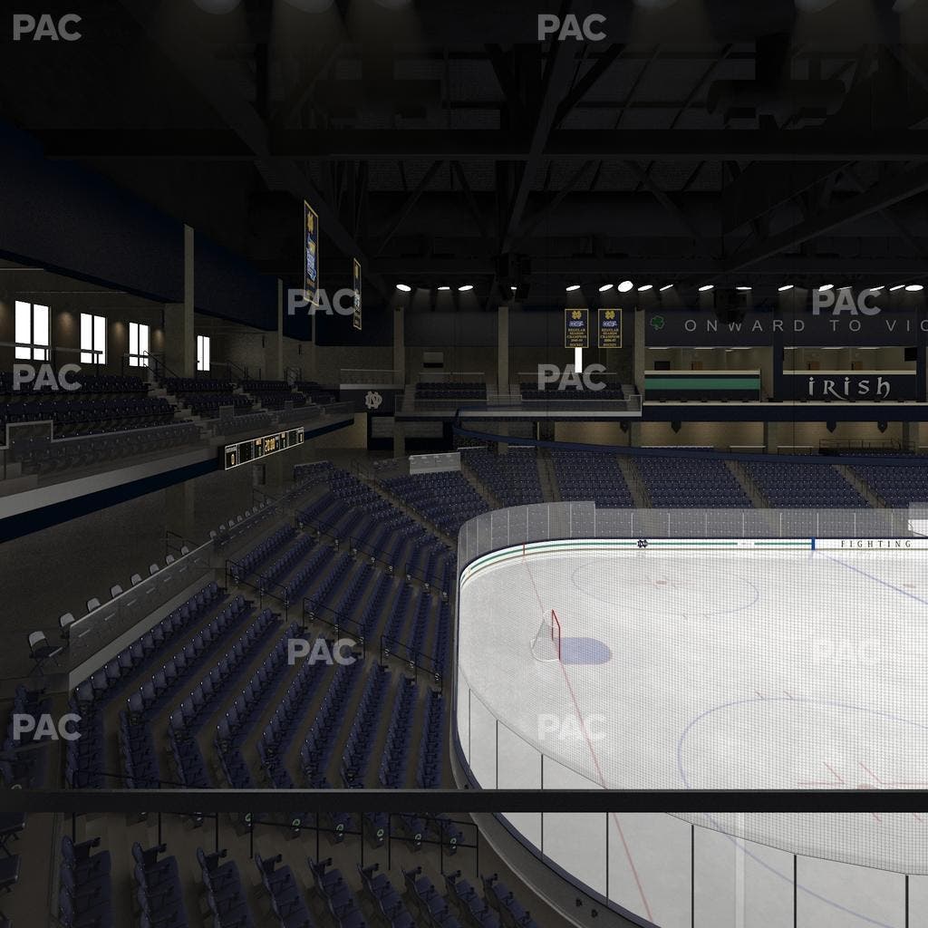 Compton Family Ice Arena - Section 118 Seat View