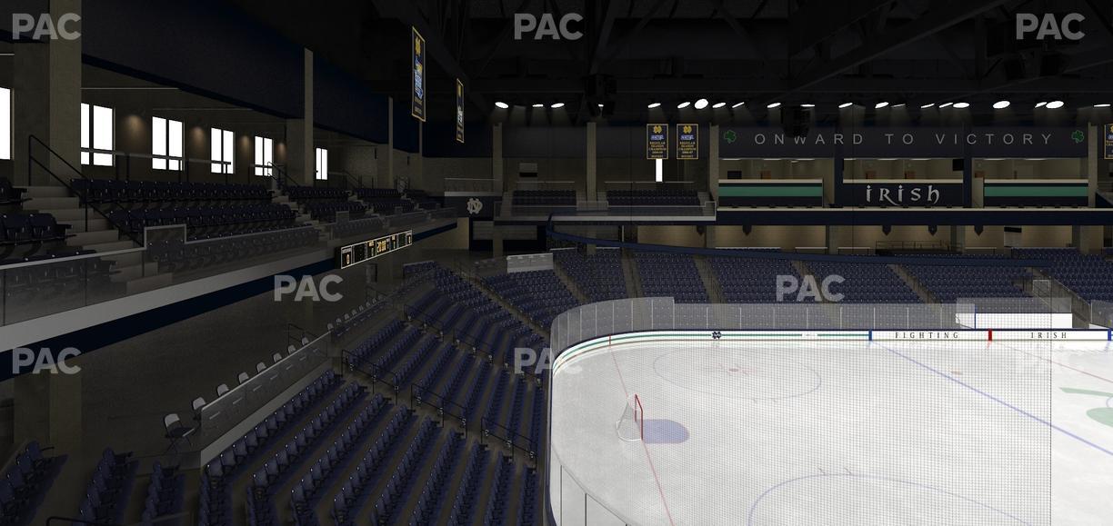Compton Family Ice Arena - Section 118 Seat View