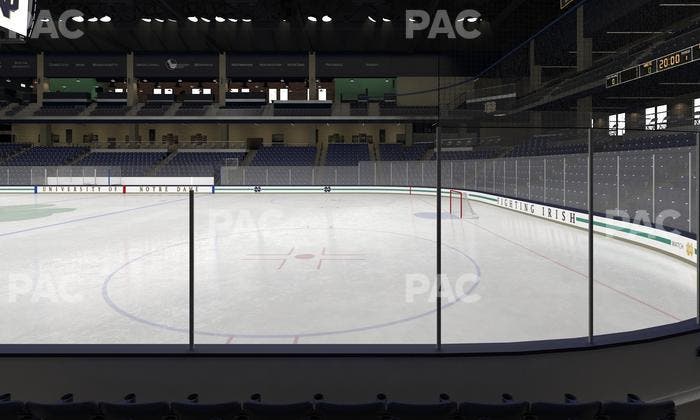 Compton Family Ice Arena - Section 12 Seat View