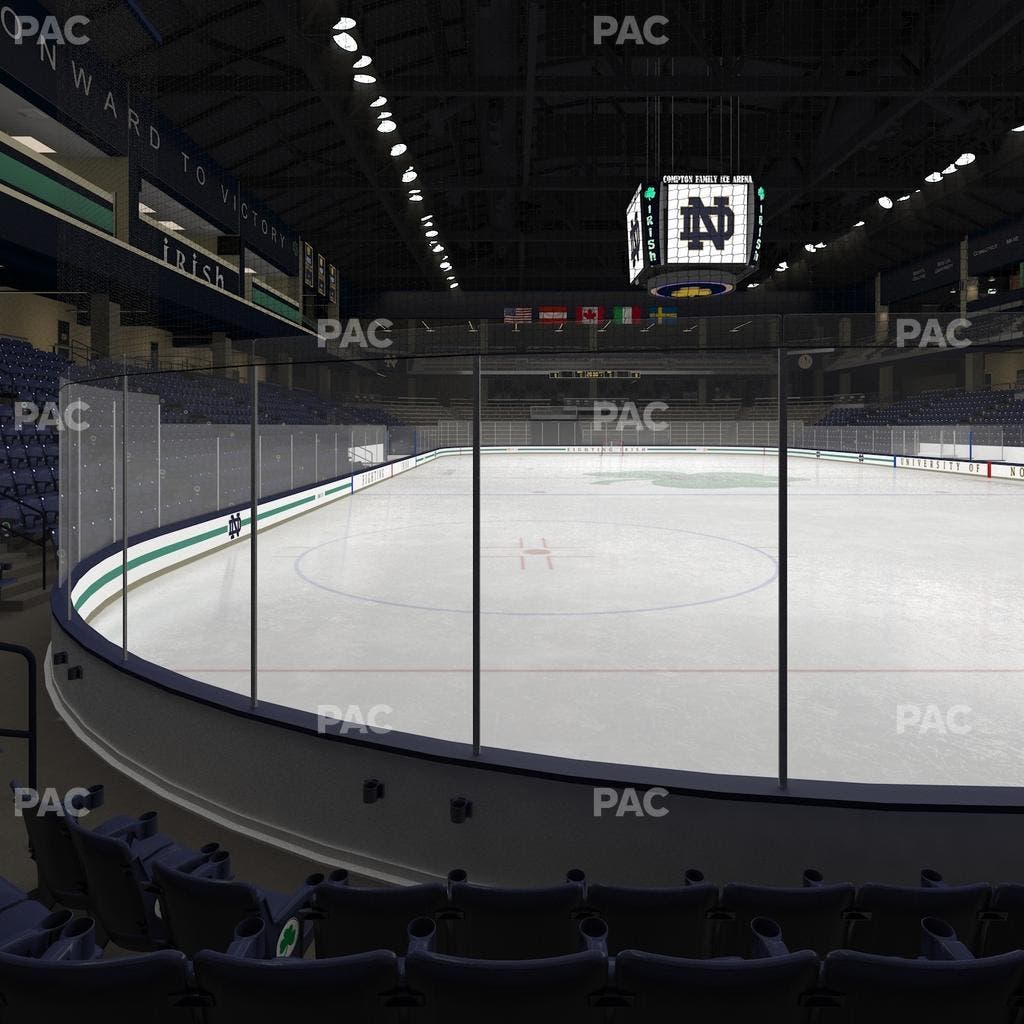 Compton Family Ice Arena - Section 14 Seat View