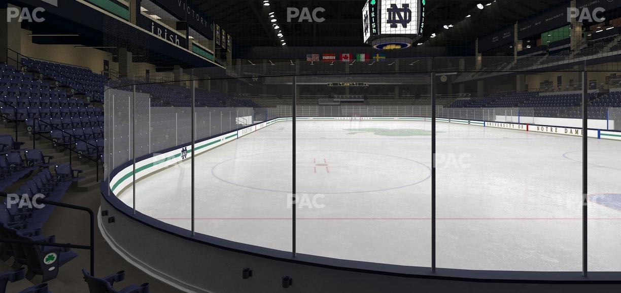 Compton Family Ice Arena - Section 14 Seat View