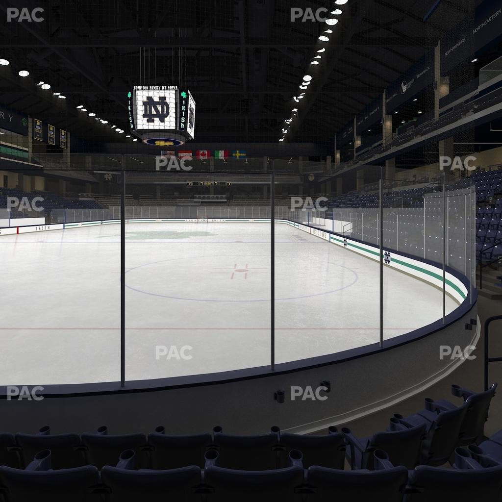 Compton Family Ice Arena - Section 16 Seat View