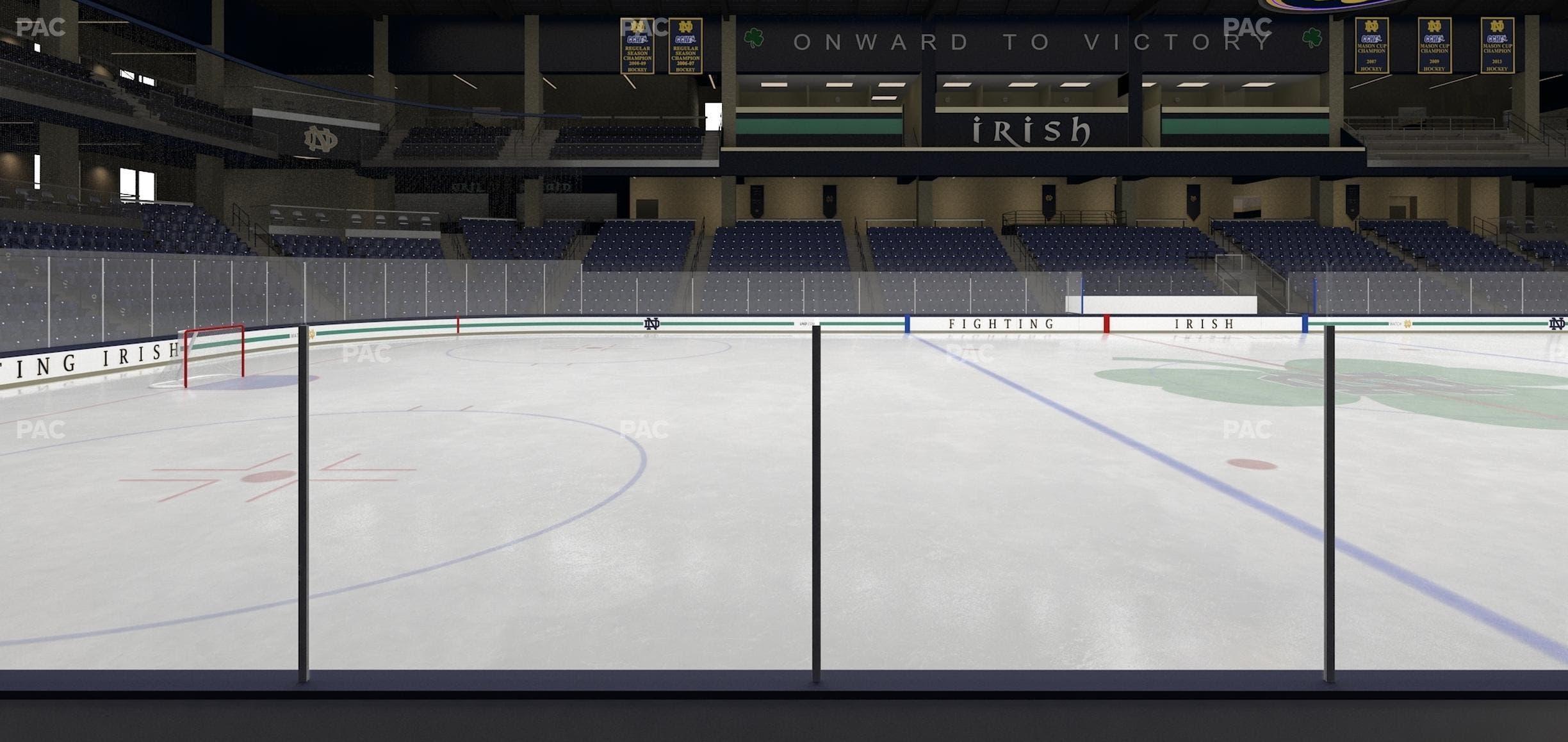 Compton Family Ice Arena - Section 19 Seat View