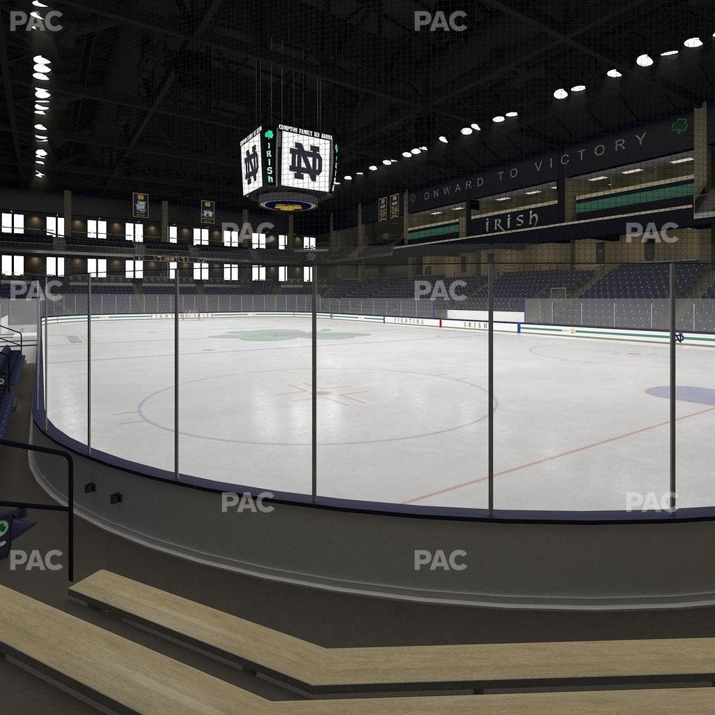 Compton Family Ice Arena - Section 2 Seat View