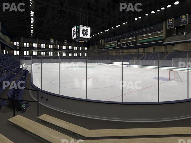 Compton Family Ice Arena - Section 2 Seat View