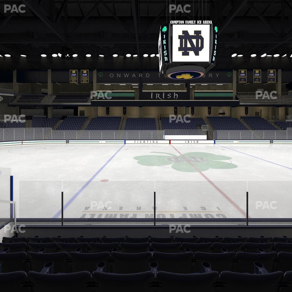 Compton Family Ice Arena - Section 20 Seat View