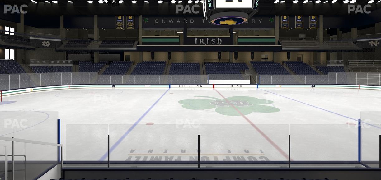 Compton Family Ice Arena - Section 20 Seat View