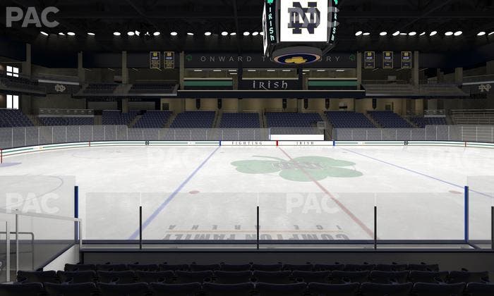 Compton Family Ice Arena - Section 20 Seat View