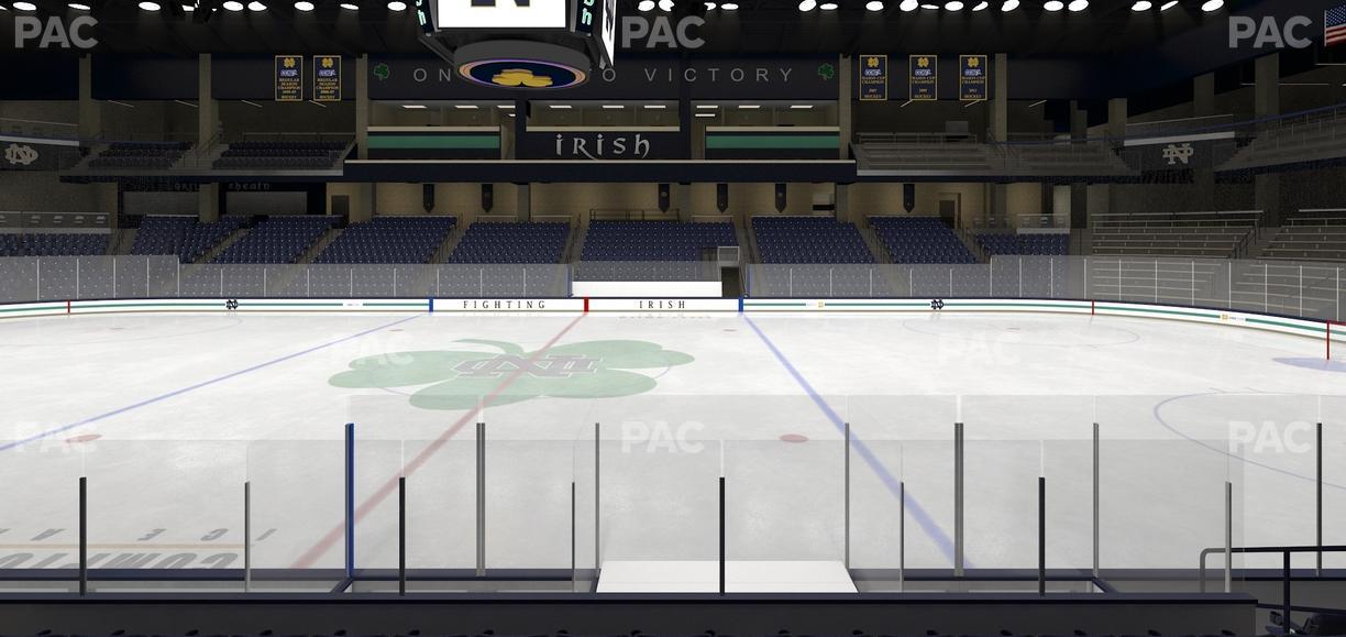 Compton Family Ice Arena - Section 21 Seat View