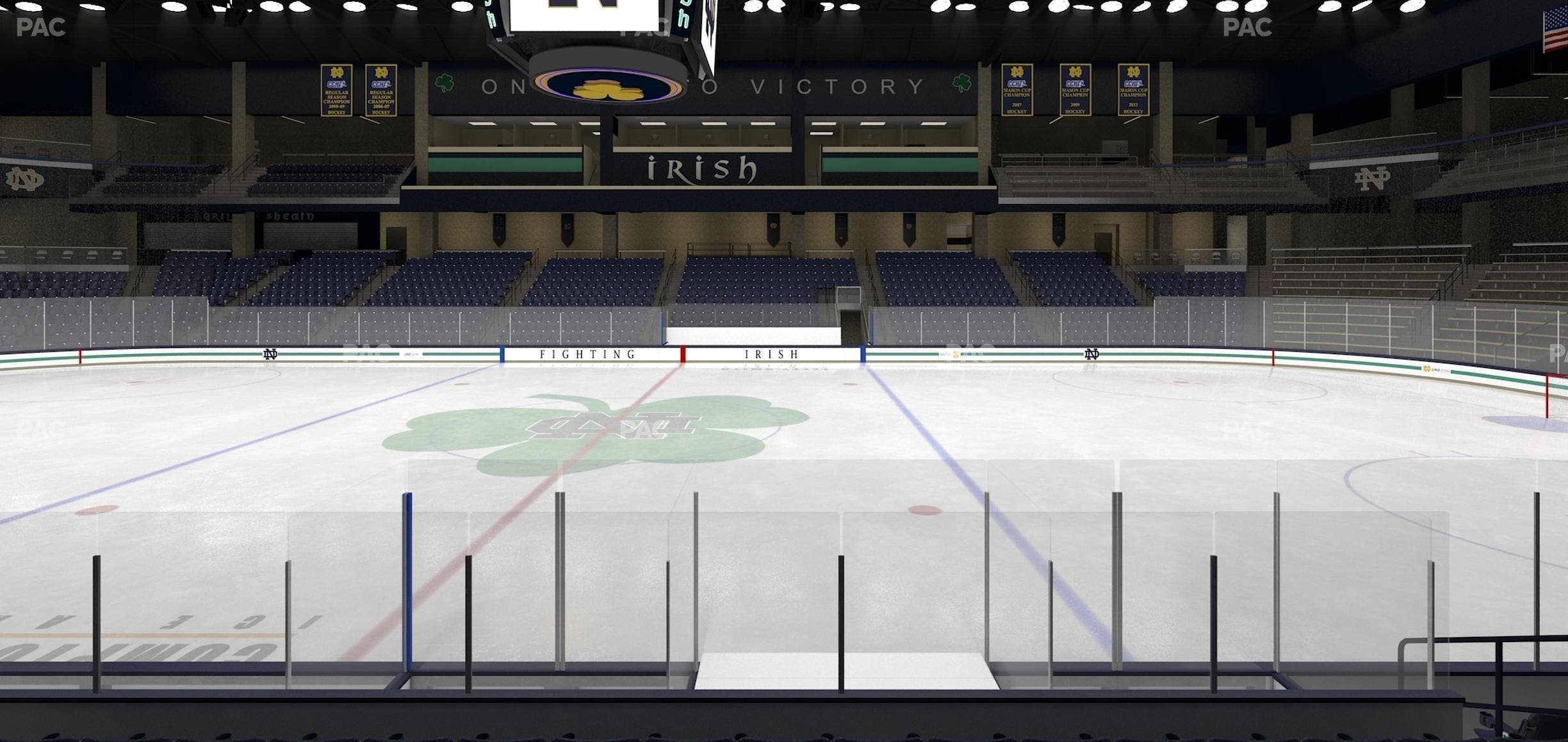 Compton Family Ice Arena - Section 21 Seat View