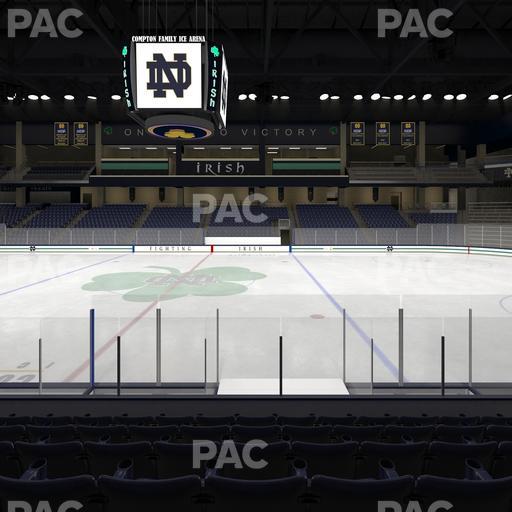 Compton Family Ice Arena - Section 21 Seat View