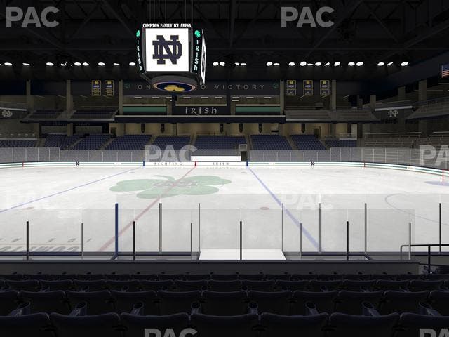 Compton Family Ice Arena - Section 21 Seat View