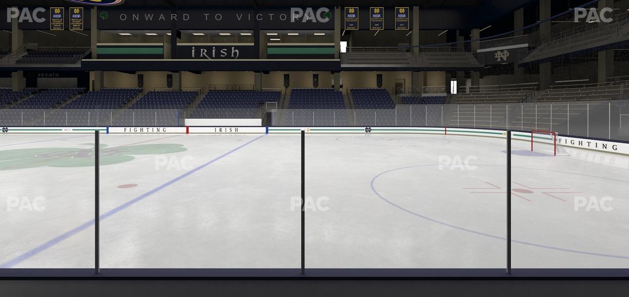 Compton Family Ice Arena - Section 22 Seat View