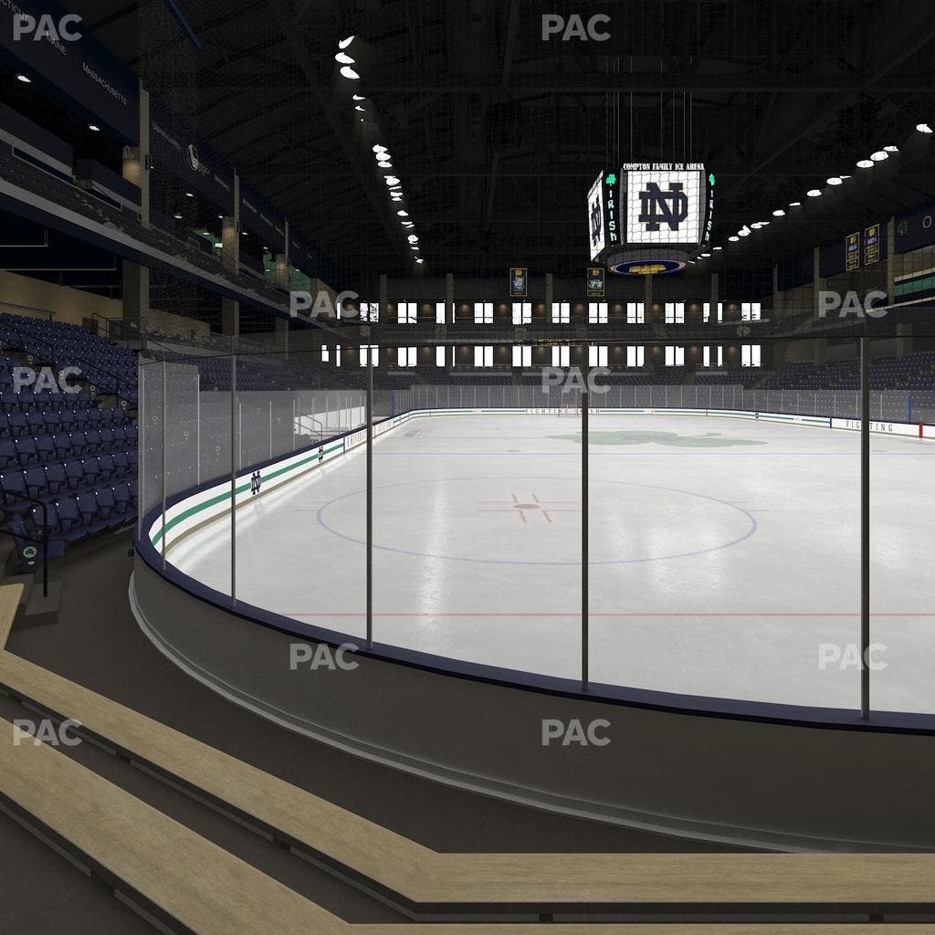 Compton Family Ice Arena - Section 3 Seat View