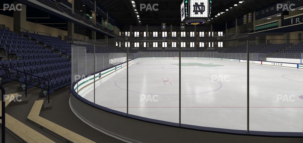 Compton Family Ice Arena - Section 3 Seat View