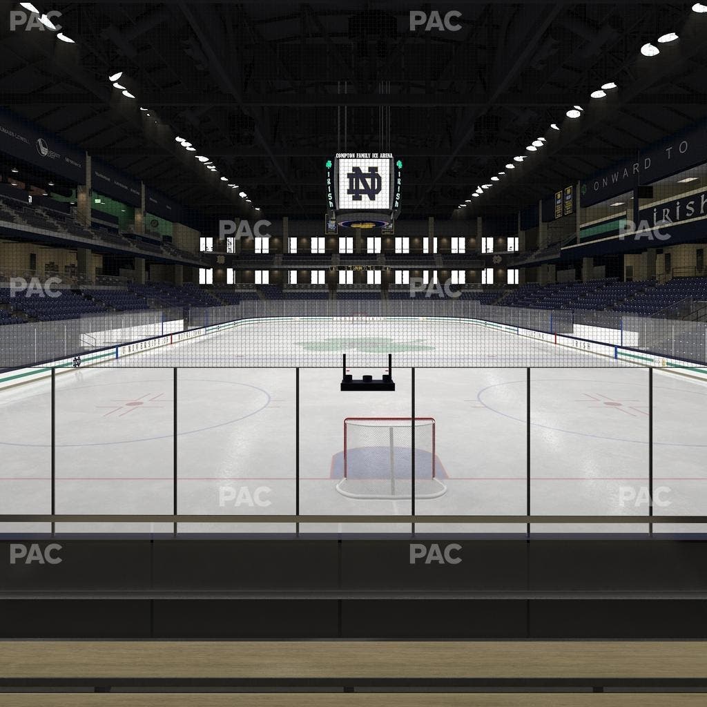 Compton Family Ice Arena - Section 4 Seat View