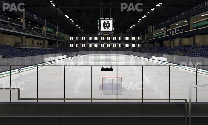 Compton Family Ice Arena - Section 4 Seat View