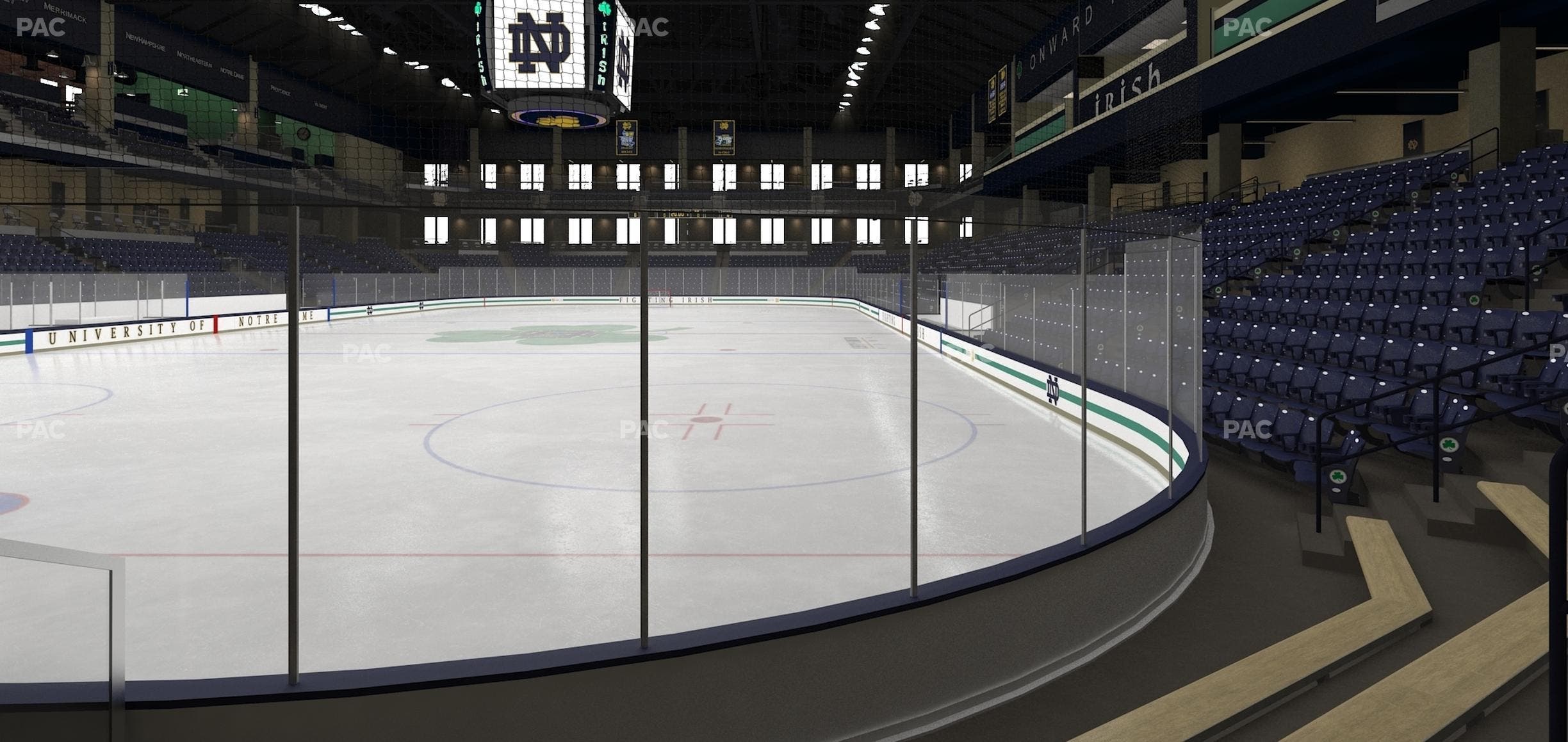 Compton Family Ice Arena - Section 5 Seat View