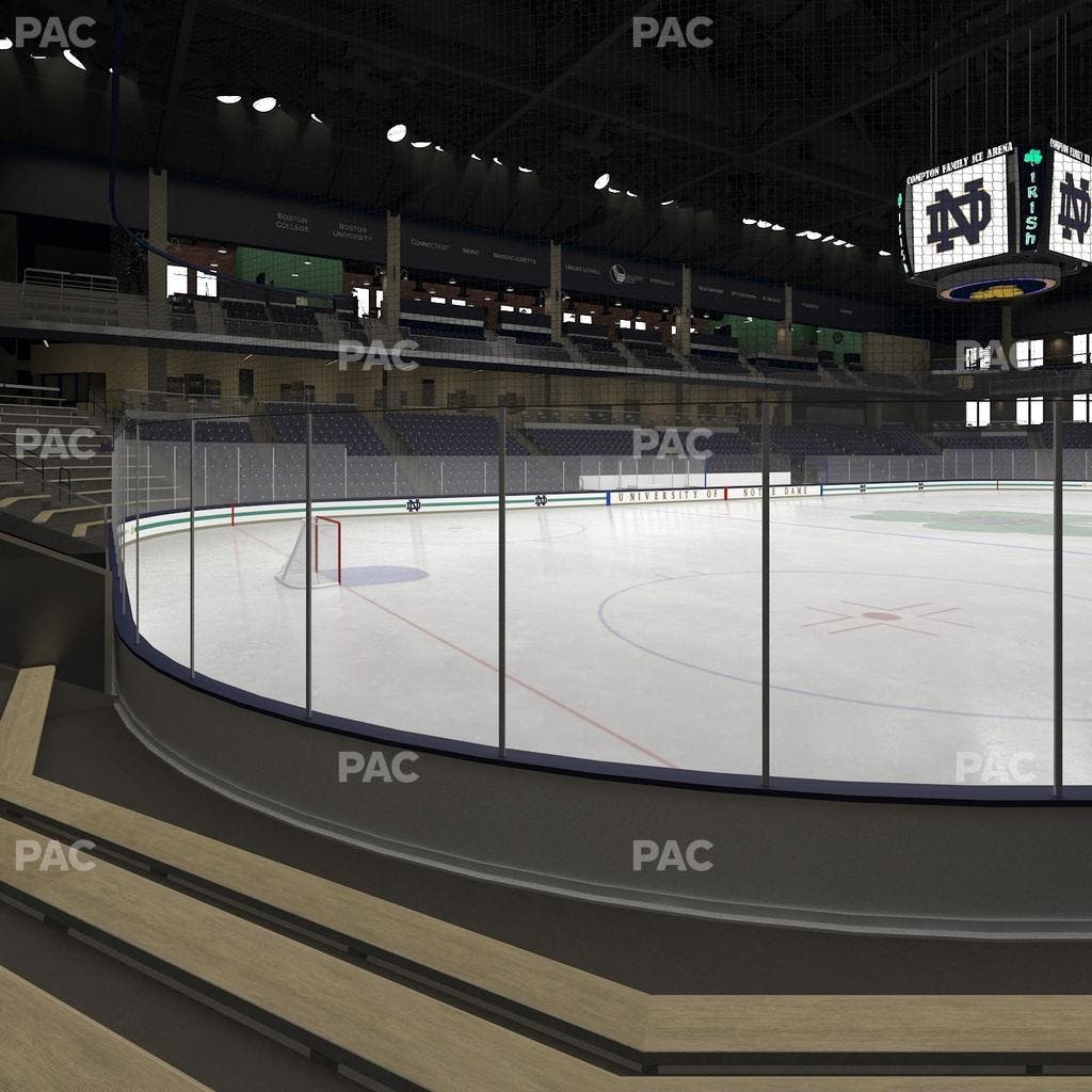 Compton Family Ice Arena - Section 6 Seat View