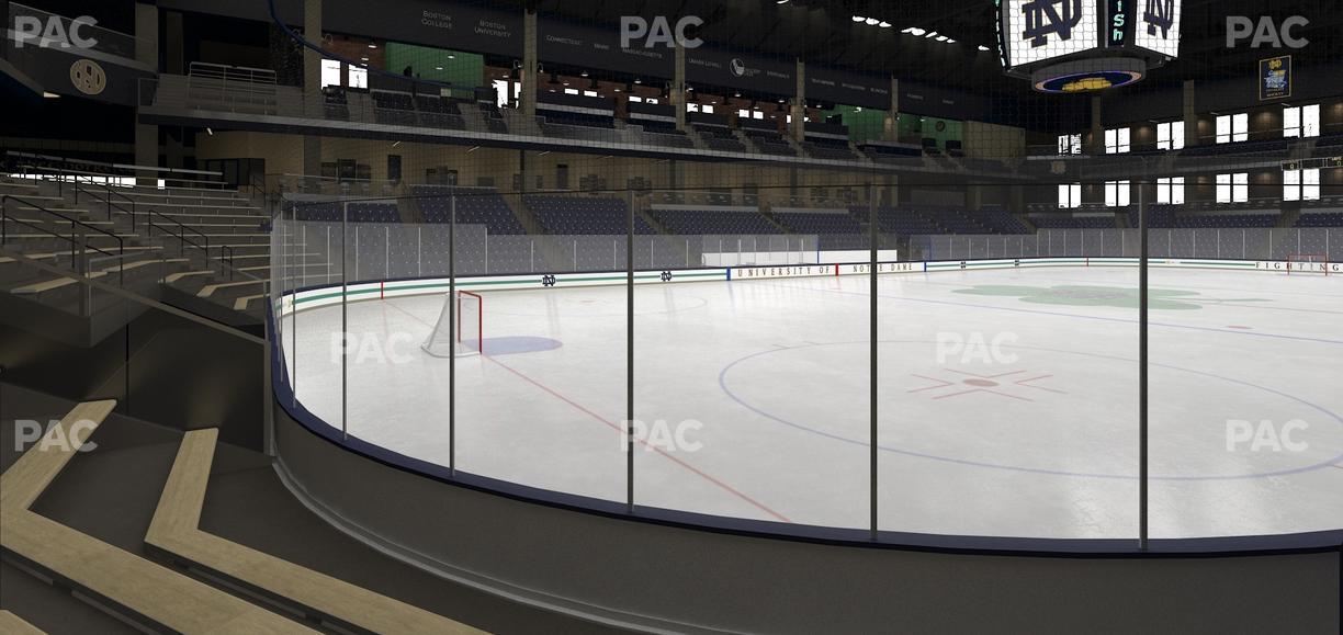 Compton Family Ice Arena - Section 6 Seat View