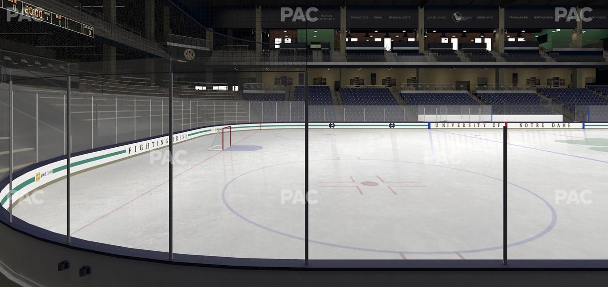 Compton Family Ice Arena - Section 7 Seat View